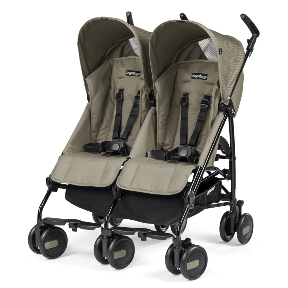 Poussette double peg on sale perego pas cher