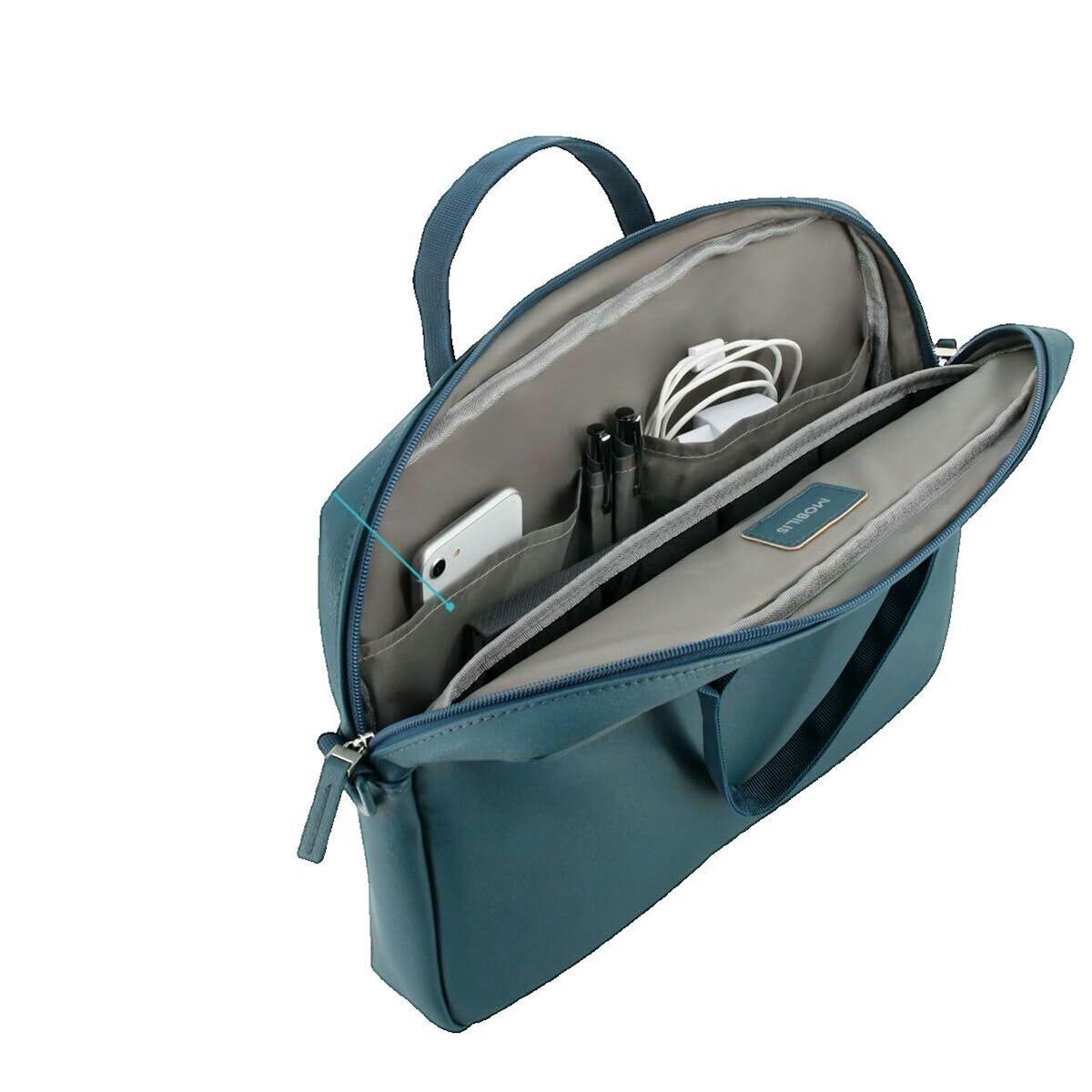 MOBILIS Malette pour ordinateur portable Mobilis Origine 2 Bleu Prussien