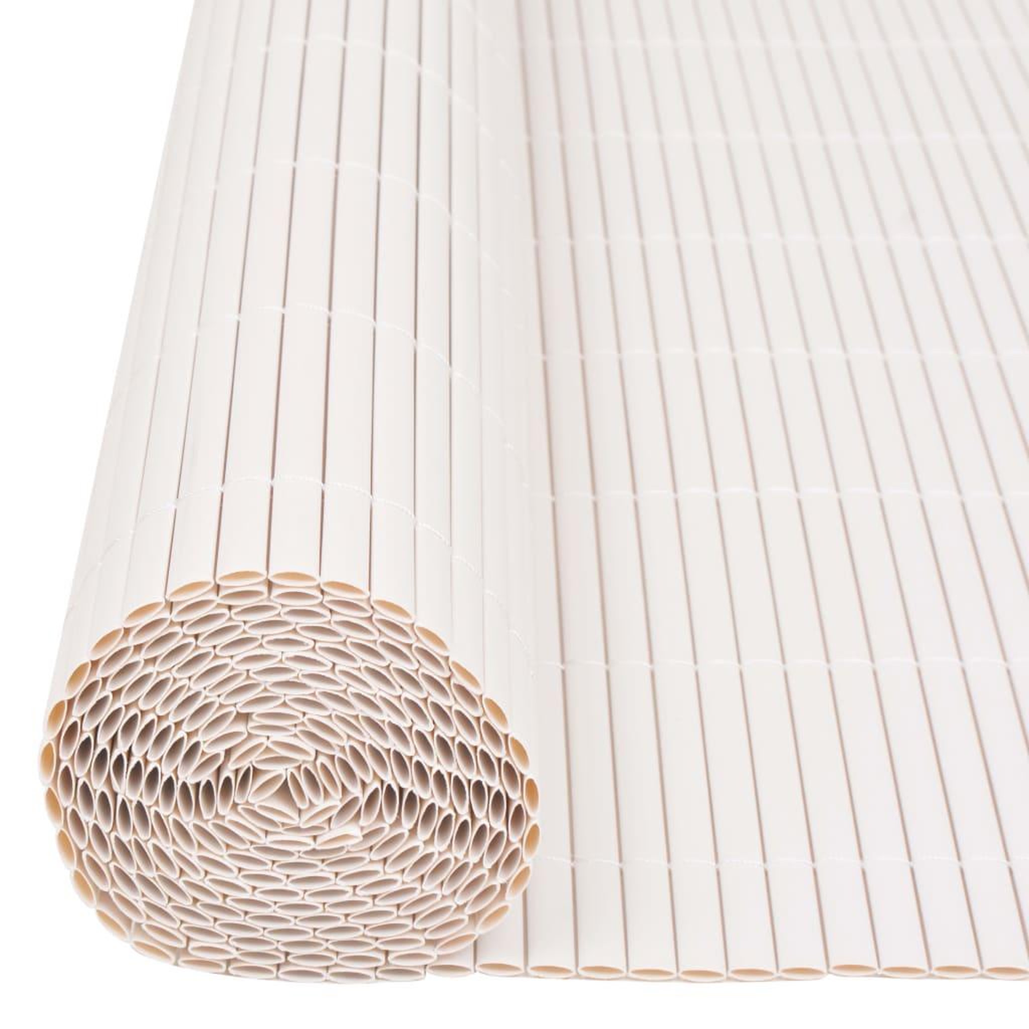 Voir la diapositive 5 : VIDAXL Cloture de jardin Double face 90 x 500 cm Blanc