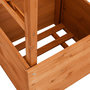 Voir la diapositive 4 : VIDAXL Jardiniere a treillis avec arche 49x39x130 cm Bois de sapin