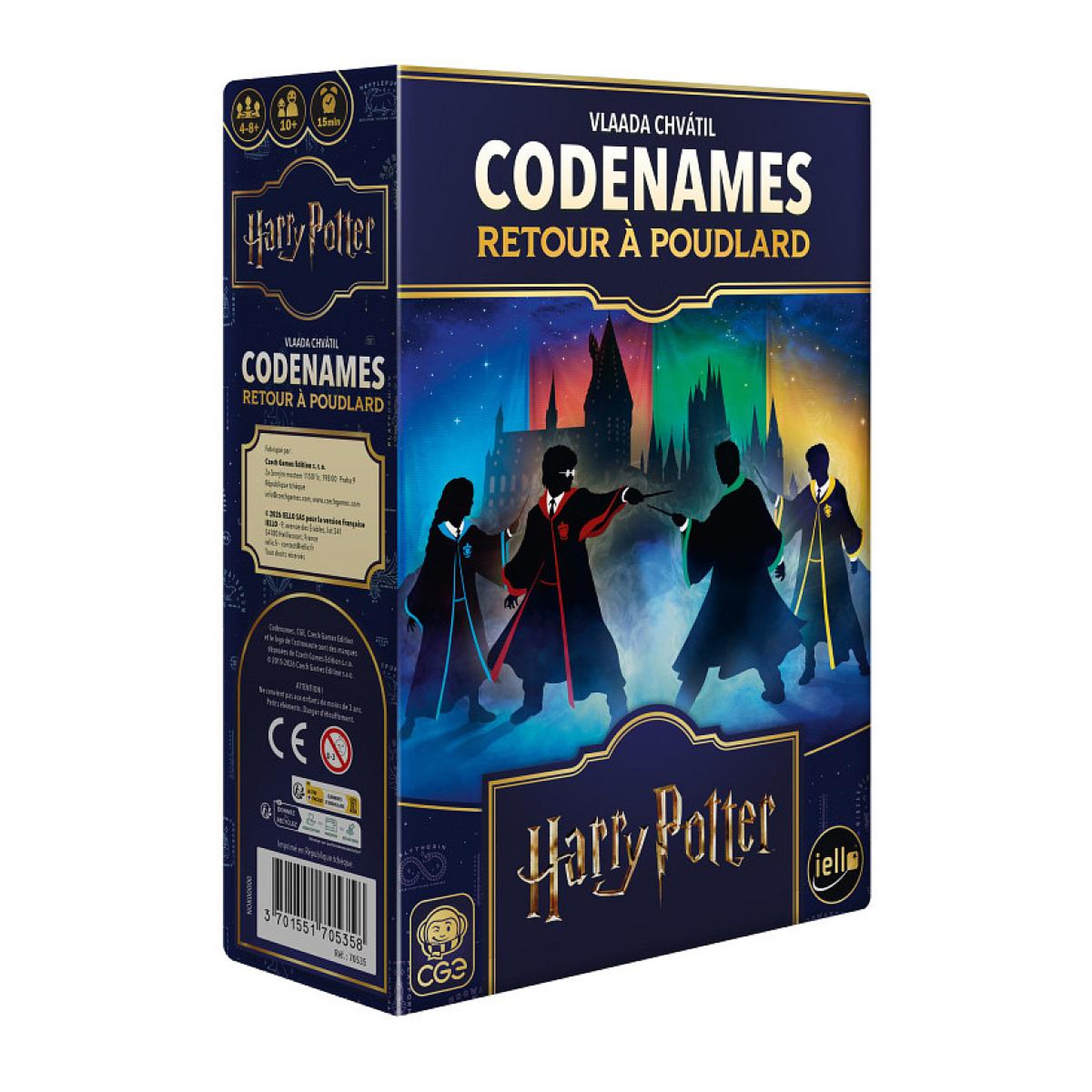 Iello Codenames : Retour a Poudlard