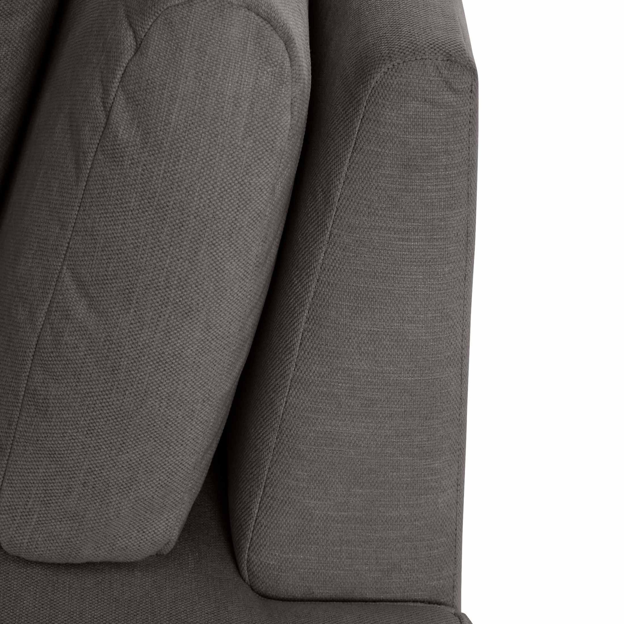 Voir la diapositive 6 : LISA DESIGN Santorini - module d'assise droit - en tissu texturé
