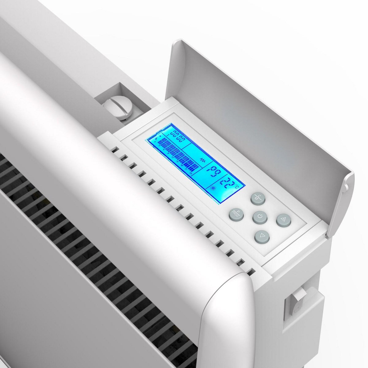 KALIA Radiateur électrique fonte 1500w - bat-ndfl1825b-3i