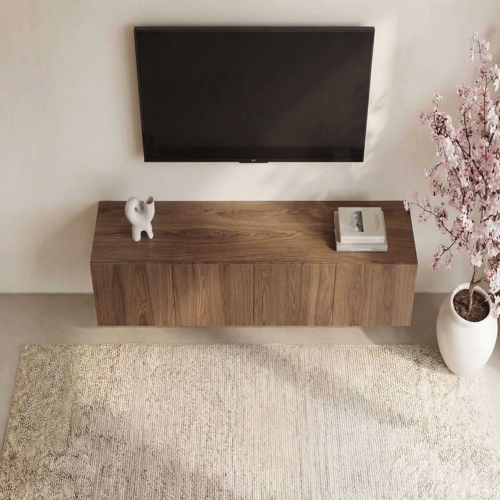 Voir la diapositive 4 : CASANOVA PARIS Naori - meuble tv 180cm en mélamine