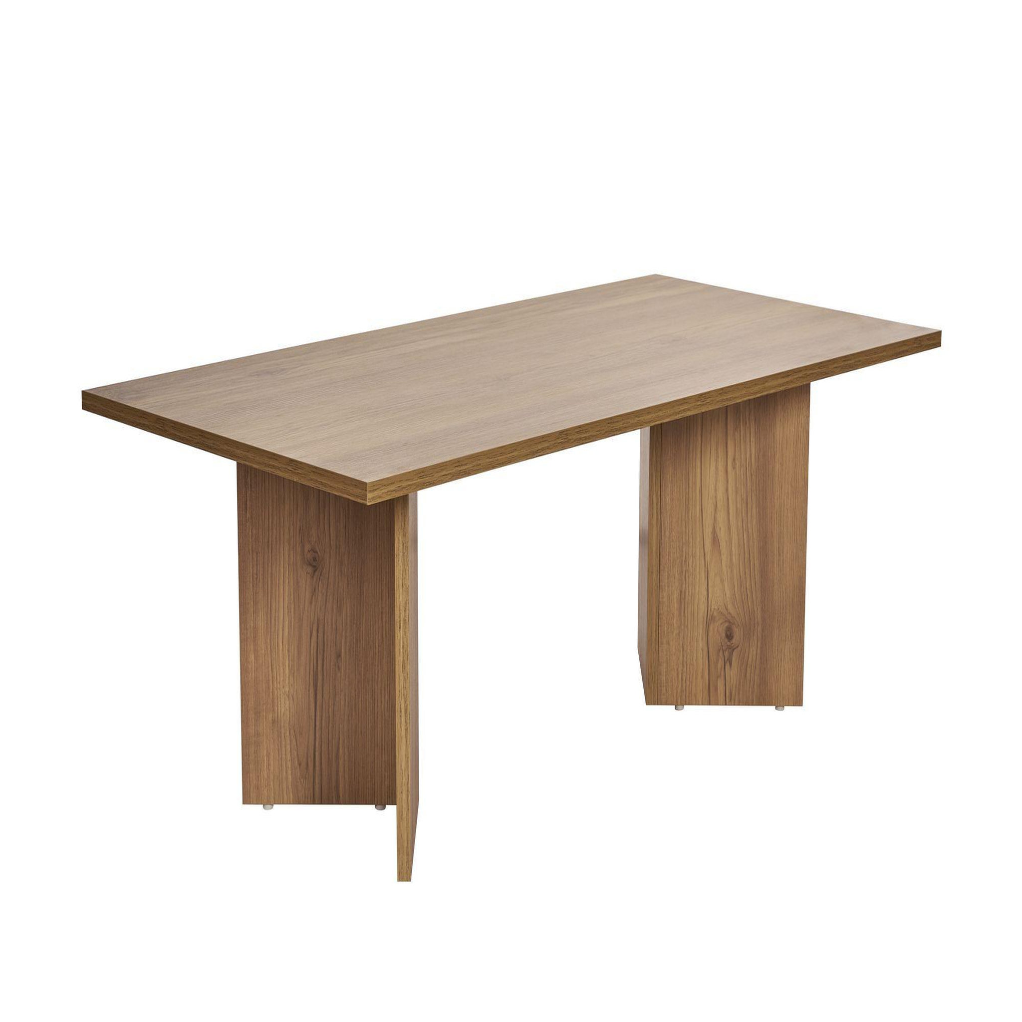 Habitat et Jardin Table basse en bois  sabin  - 60 x 119 x 40 cm - chêne