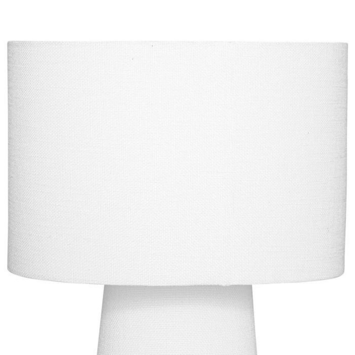 ATMOSPHERA Lampe à Poser en Tissu  Eira  45cm Blanc