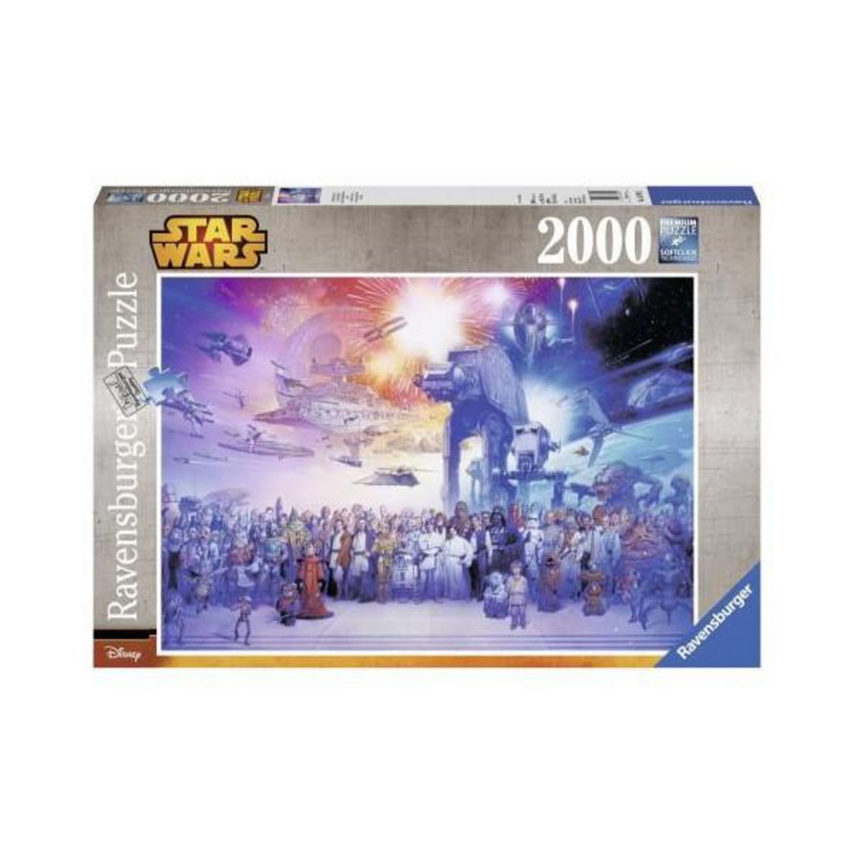 RAVENSBURGER Puzzle 2000 pièces Ravensburger L'univers Star Wars