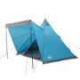 Voir la diapositive 3 : VIDAXL Tente familiale tipi 6 personnes bleu impermeable