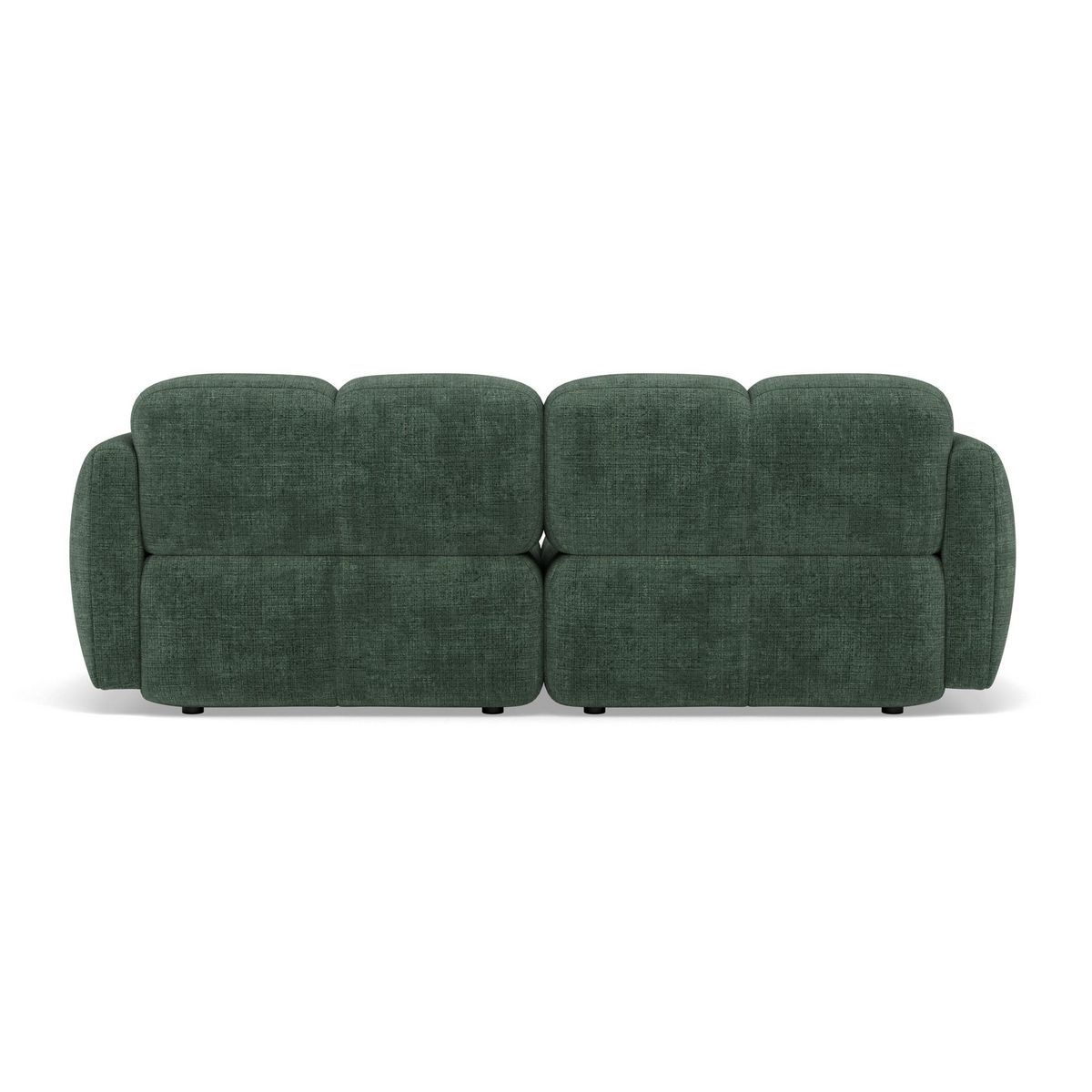 LISA DESIGN Grace - canapé modulable 2 places en velours texturé