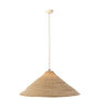 Voir la diapositive 2 : Paris Prix Lampe Suspension Chapeau  Moonj  80cm Naturel Clair