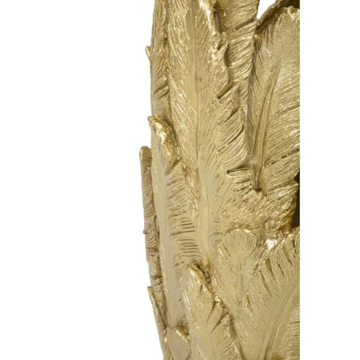 Paris Prix Vase Design Plumes  Feathers  80cm Or