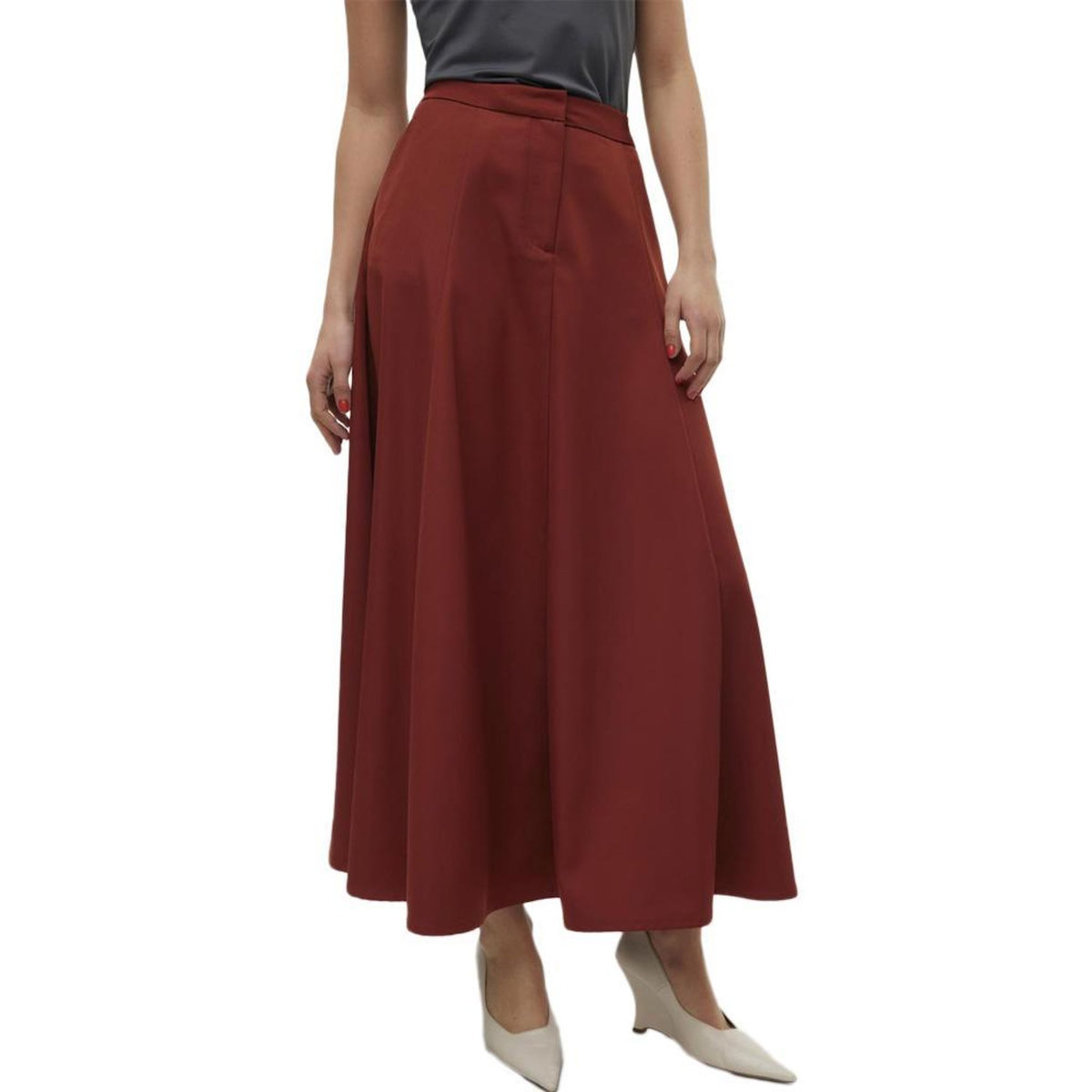 Vero Moda Jupe Longue  Femme Vero Moda Tara Ancle