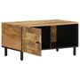 Voir la diapositive 2 : VIDAXL Table basse 80x50x40 cm bois de manguier massif