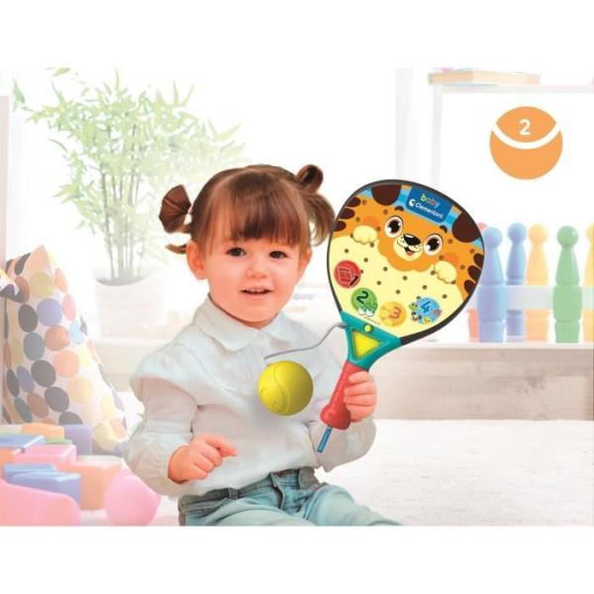 Voir la diapositive 6 : CLEMENTONI CLEMENTONI - Baby Padel interactif