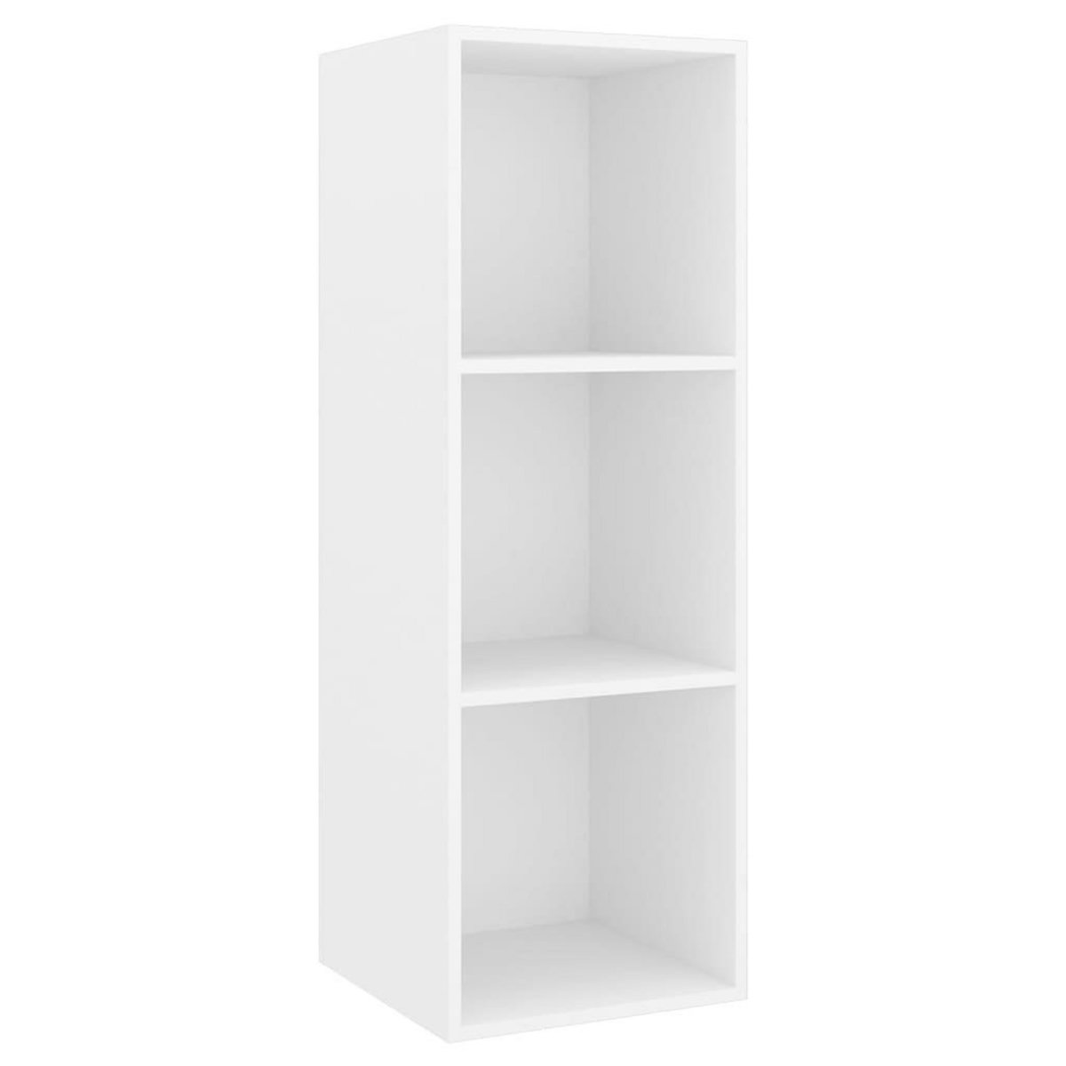VIDAXL Ensemble de meubles TV 4 pcs Blanc Bois d'ingenierie