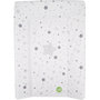 Voir la diapositive 1 : Babycalin Matelas à langer Luxe 50x70cm ETOILE GRIS CLAIR