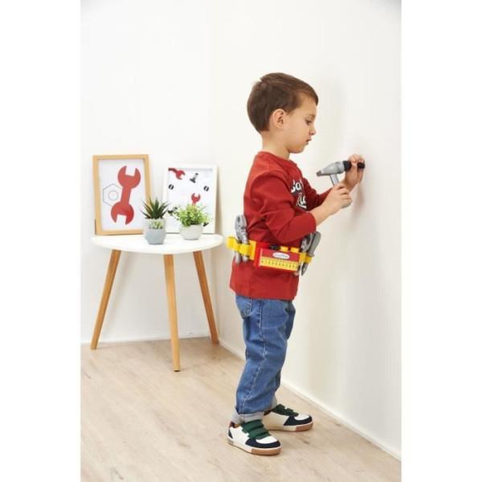 Voir la diapositive 4 : Ecoiffier Malette ceinture a outils - ECOIFFIER - 2418 - La ceinture du bricoleur