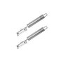 Voir la diapositive 1 : Fackelmann Lot de 2 éplucheur à légumes inox 19 cm Fackelmann Ovale