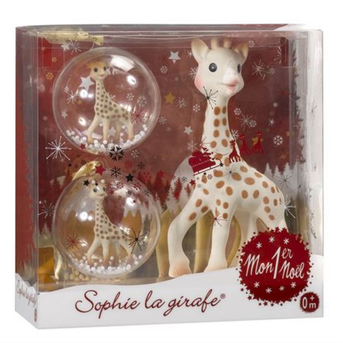 VULLI Coffret Sophie la Girafe Mon premier Noël