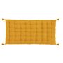 Voir la diapositive 2 : ATMOSPHERA Matelas de Sol 4 Pompons  Otto  60x120cm Ocre