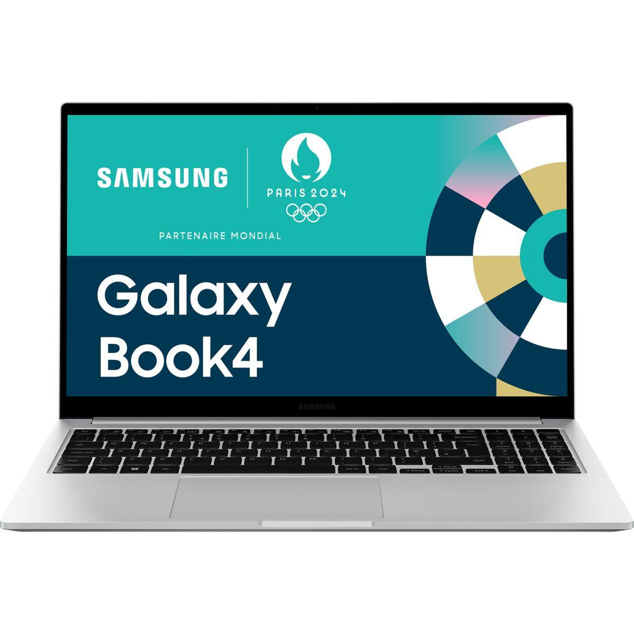 Voir la diapositive 1 : Samsung Ordinateur portable Galaxy Book4 15.6' I7 16Go 512Go Argent