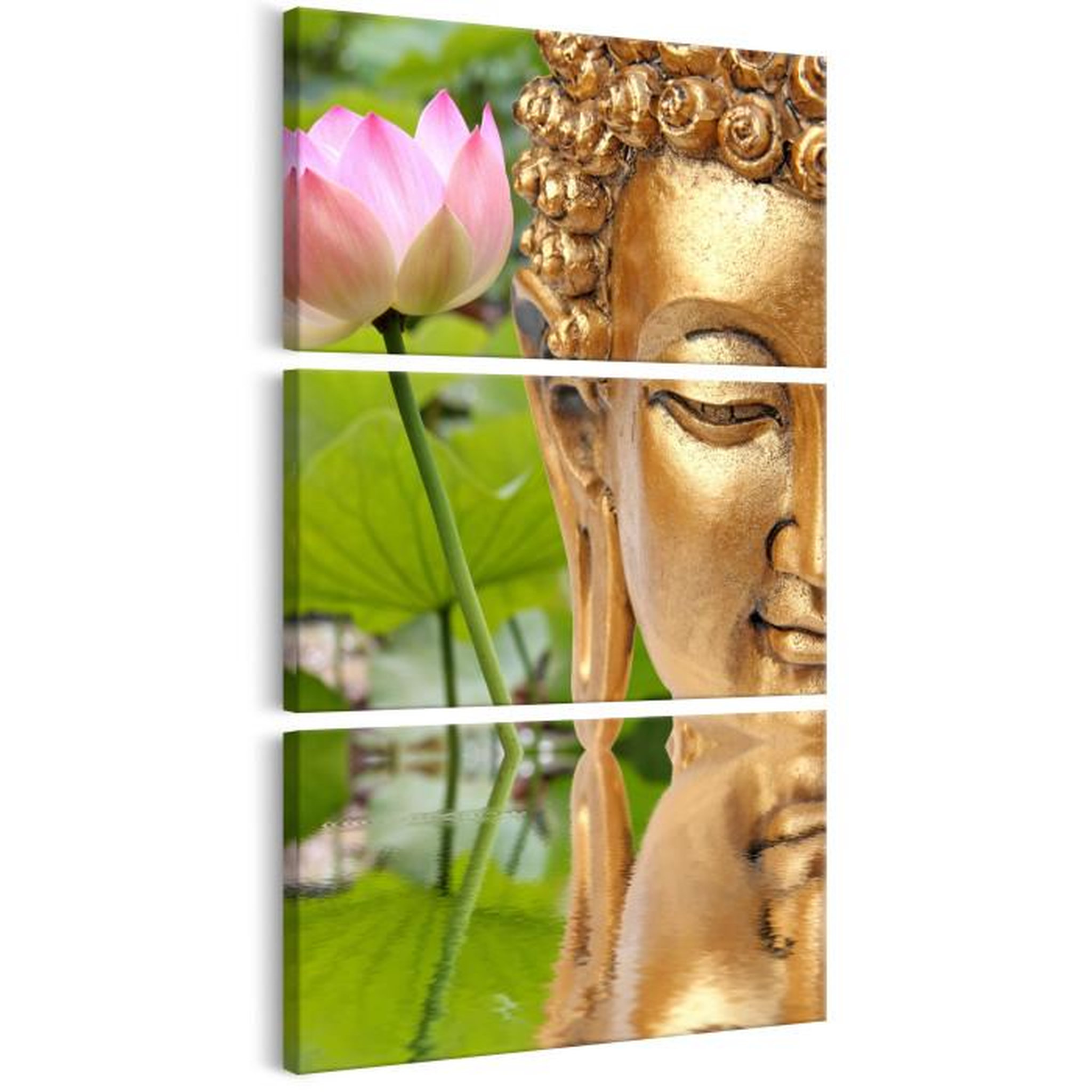 Paris Prix Tableau Imprimé  Statue with a Flower. Coloris disponibles : Multicolore