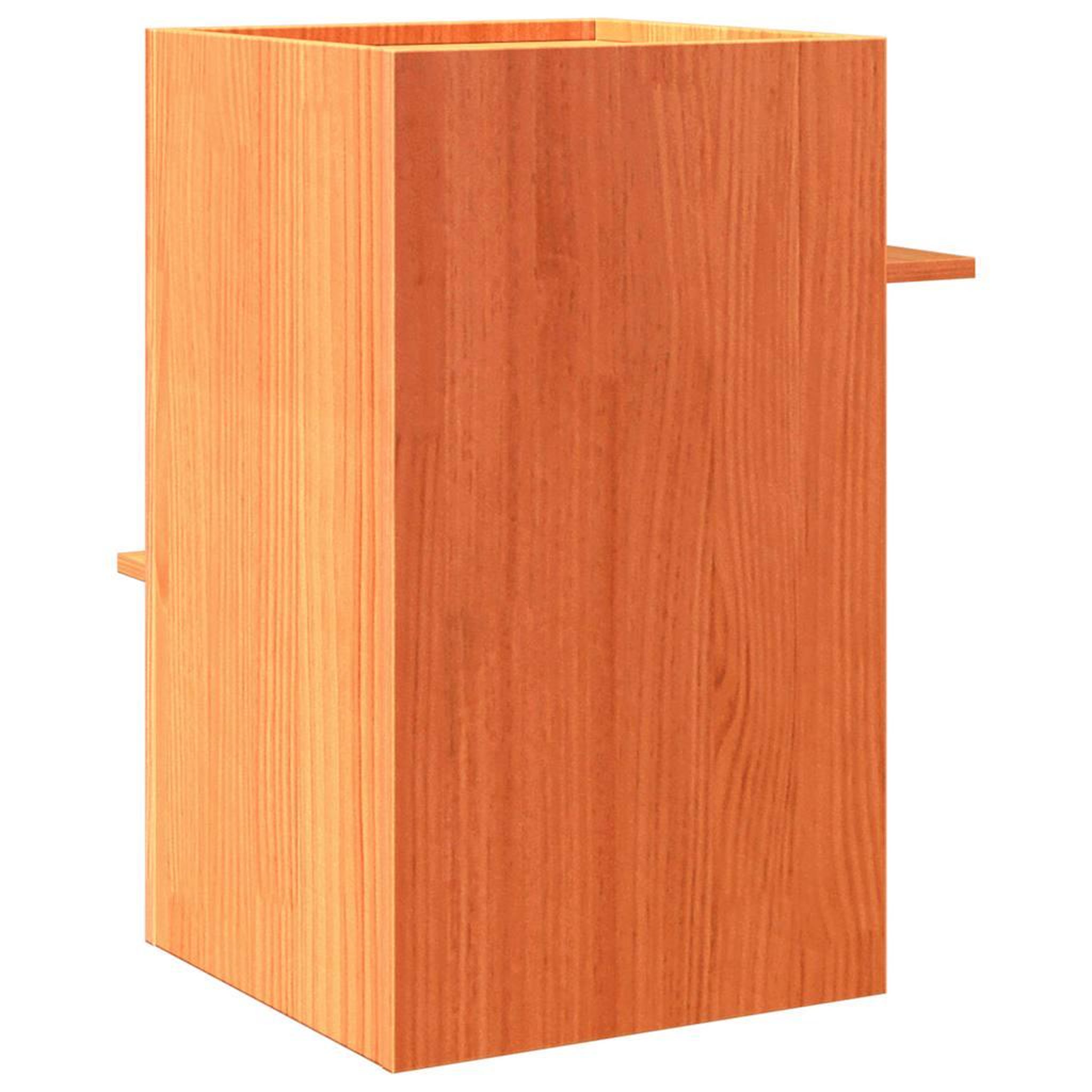 Voir la diapositive 5 : VIDAXL Maison pour chat cire marron 43x43x60 cm bois de pin massif