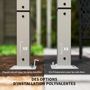 Voir la diapositive 6 : OUTSUNNY Pergola coulissante rétractable 3 x 4 m aluminium blanc toile UPF30+ kaki