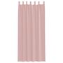 Voir la diapositive 4 : VIDAXL Rideaux en voile avec passe-tringles 2 pcs rose
