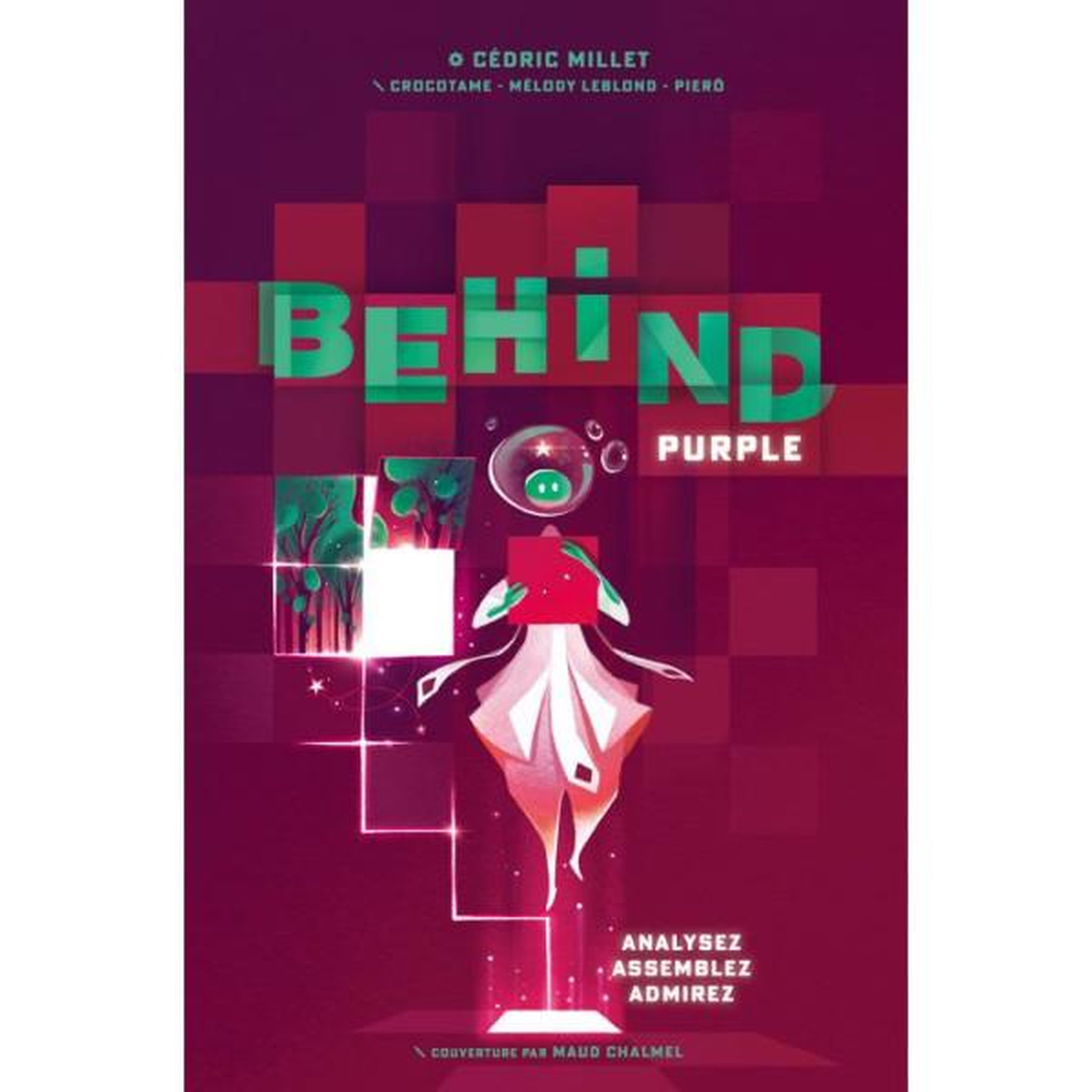 Voir la diapositive 6 : Asmodee Behind : Purple Casse tete cooperatif