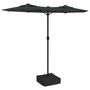Voir la diapositive 2 : VIDAXL Parasol de jardin a double tete anthracite 316x240 cm