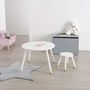 Voir la diapositive 4 : Atmosphera Kids Table Enfant Design  Douceur  60cm Blanc
