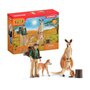 Voir la diapositive 1 : Schleich Coffret Aventures en Océanie, figurines animaux sauvages, Schleich 42550 Wild Life, Pour enfant des 3 ans