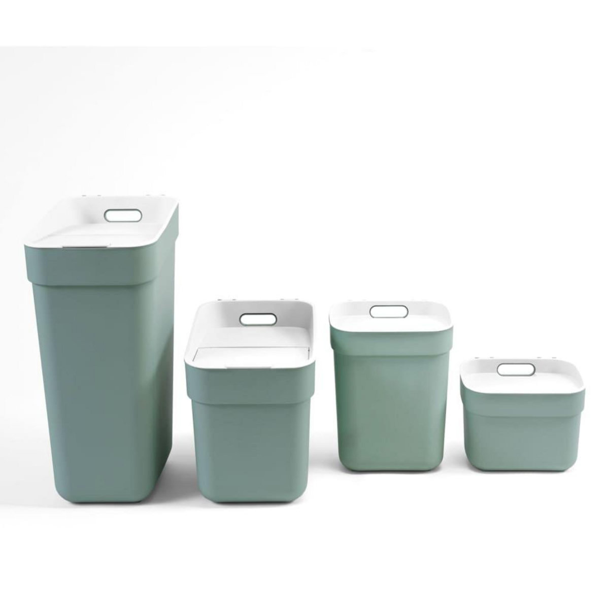 CURVER Curver Poubelle Ready to Collect 30 L Vert menthe