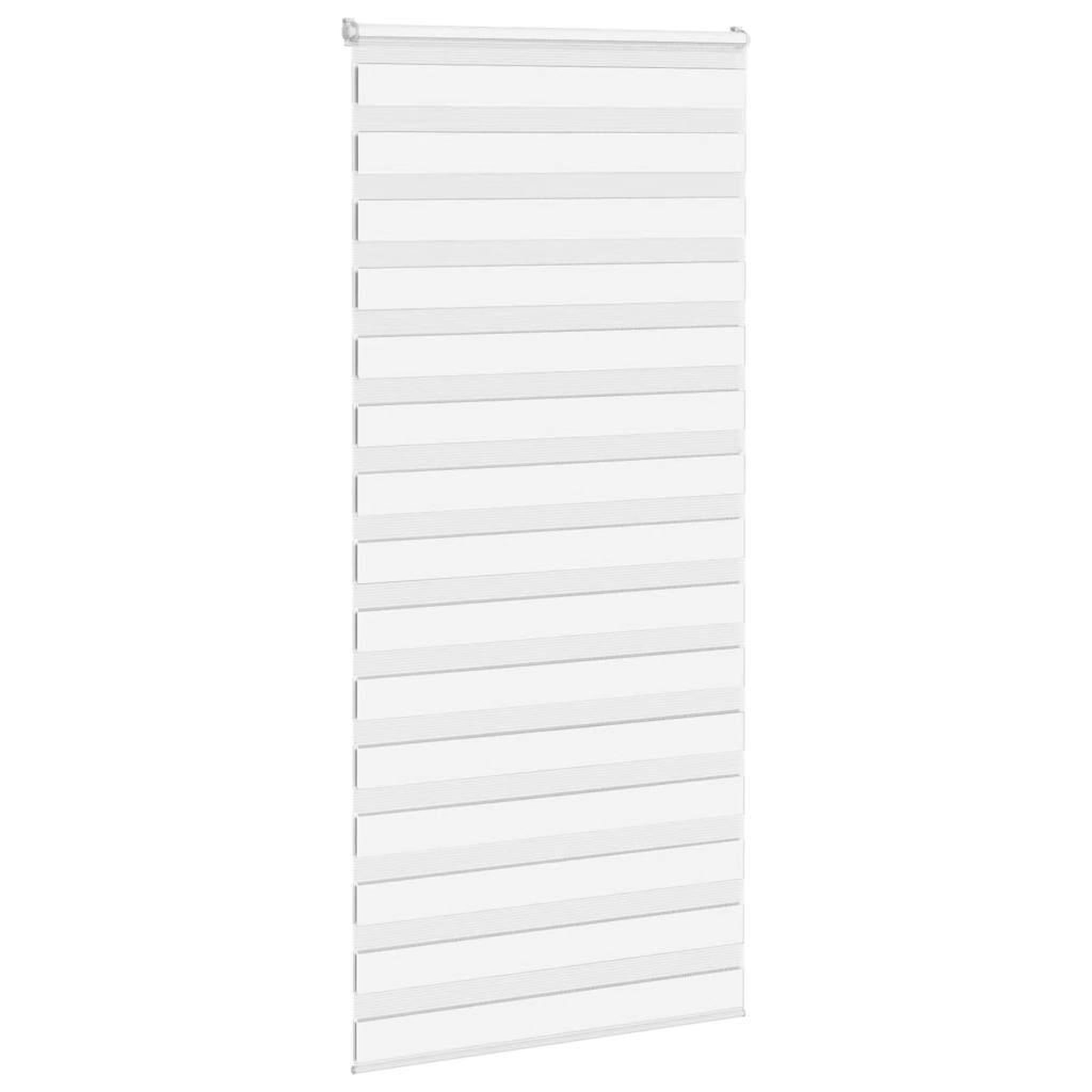 Voir la diapositive 3 : VIDAXL Store zebre blanc 100x200 cm largeur du tissu 95,9cm polyester
