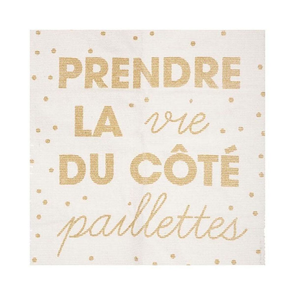 ATMOSPHERA Tapis paillettes 60x90 cm