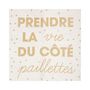 Voir la diapositive 3 : ATMOSPHERA Tapis paillettes 60x90 cm