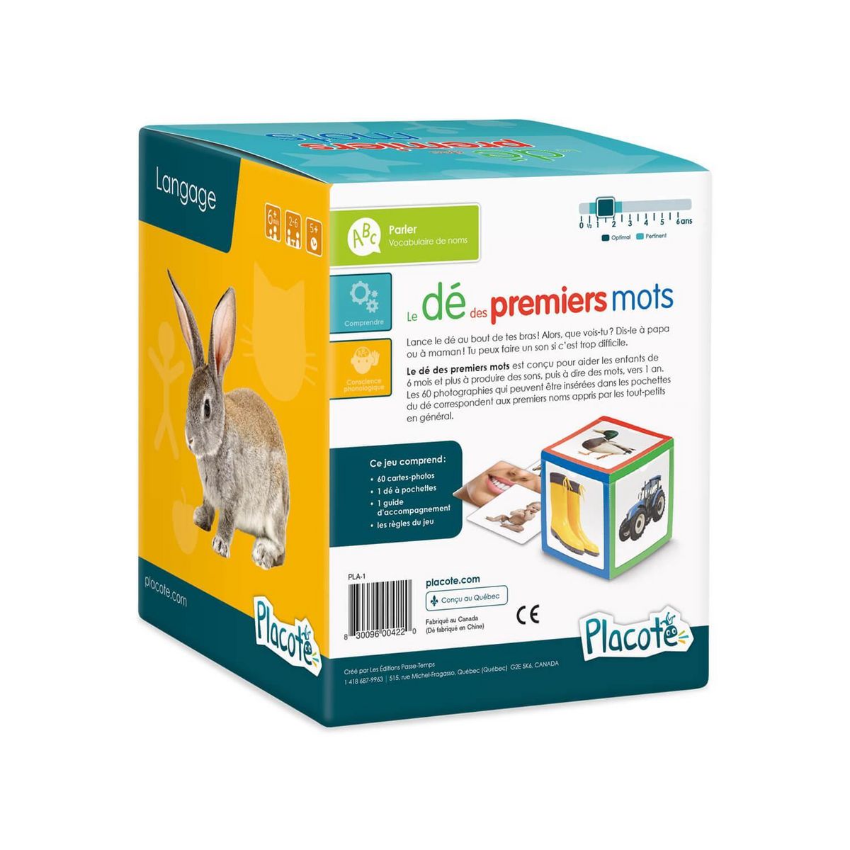 Blackrock Editions Le dé des premiers mots