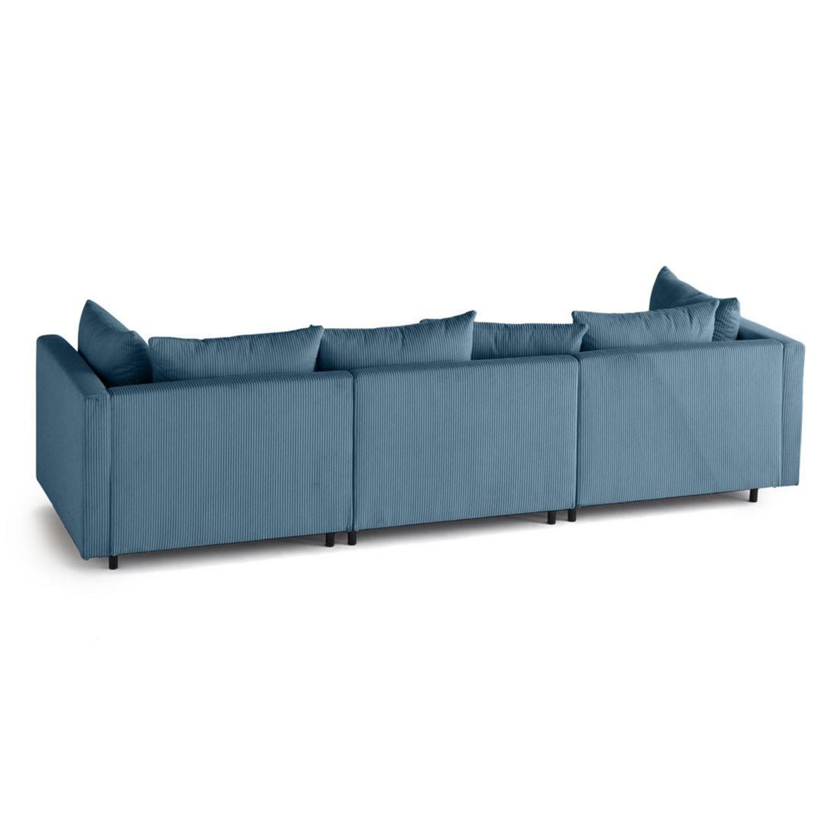 LISA DESIGN Edinburg - canapé modulable 3 places - velours côtelé