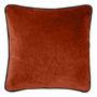 Voir la diapositive 1 : Vent du sud Coussin velours de coton garni  Isilde  45 x 45 cm Vent du sud
