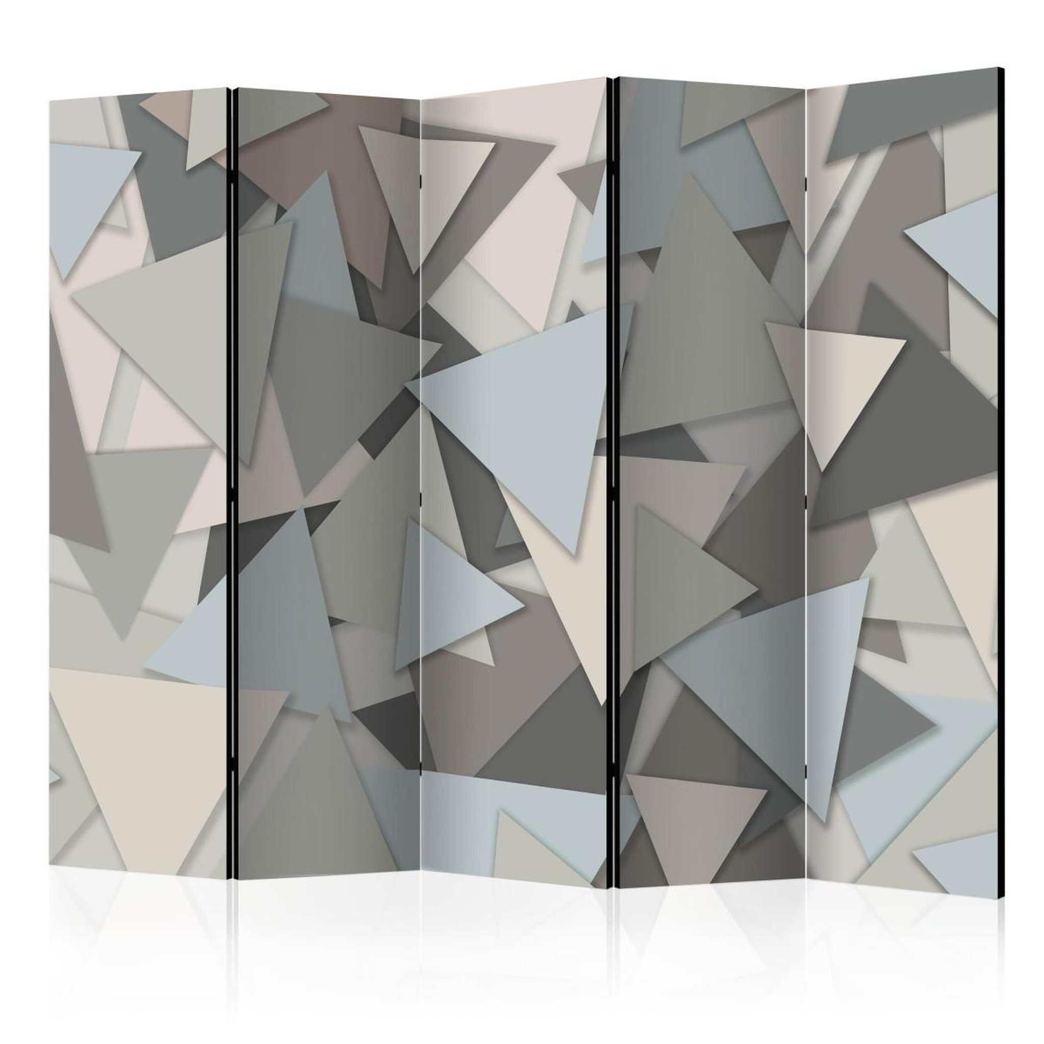 Voir la diapositive 1 : Paris Prix Paravent 5 volets  geometric puzzle ii  172x225cm
