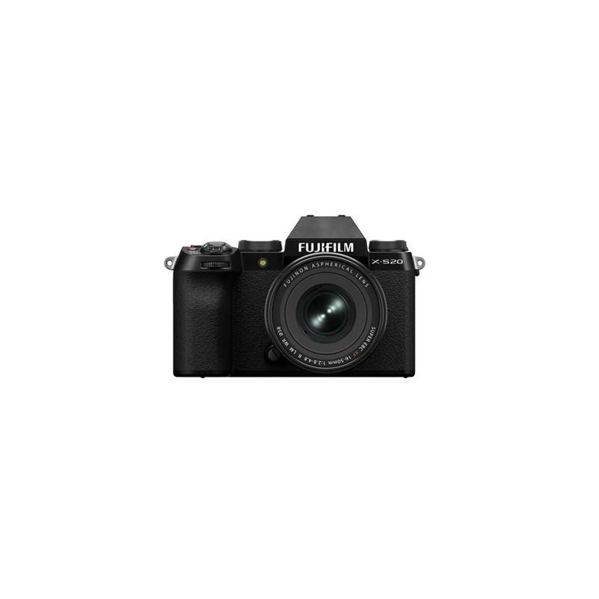 FUJIFILM Appareil photo hybride Fujifilm X S20 Noir + XF16 50mm