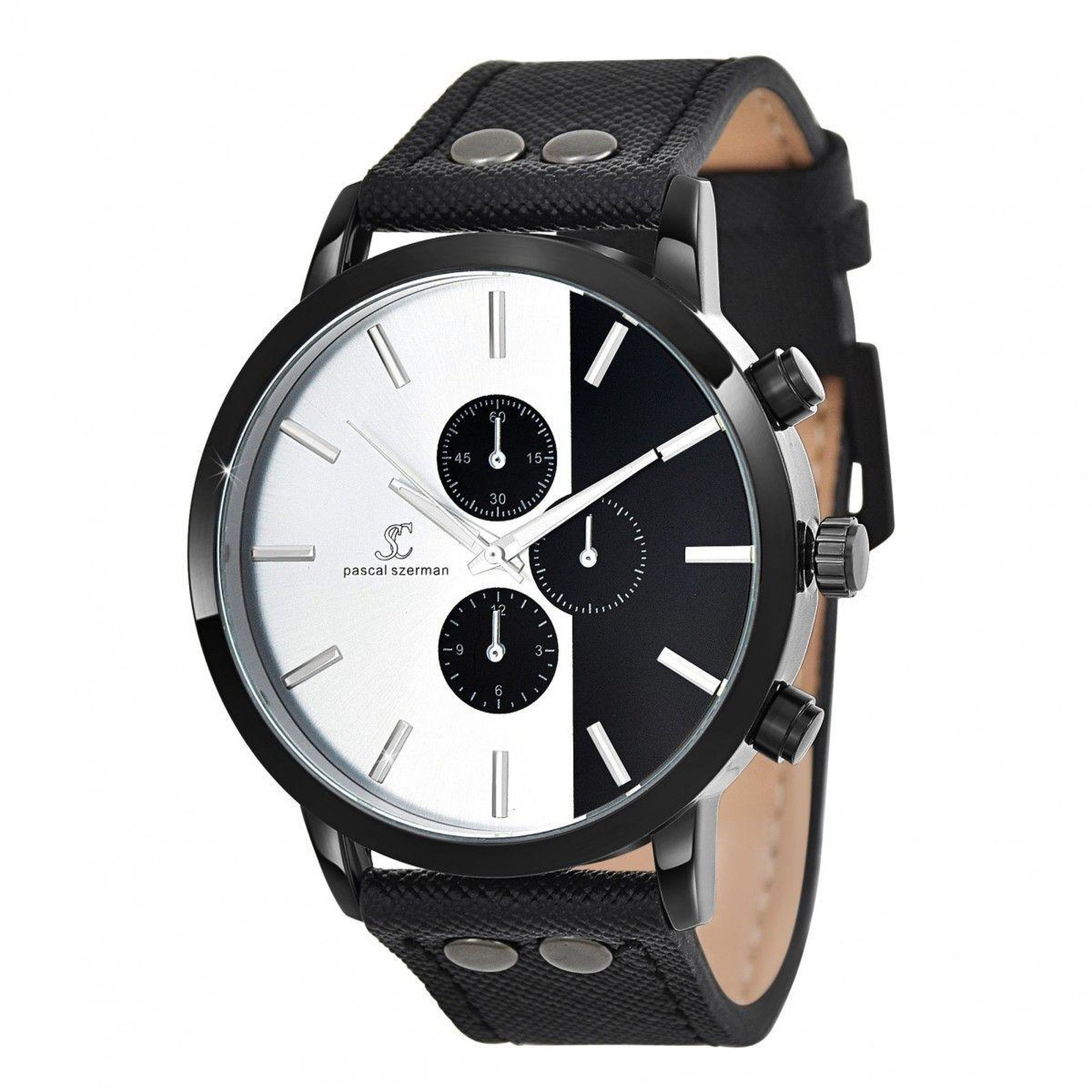 Voir la diapositive 1 : SC CRYSTAL Montre homme quartz par Pascal Szerman