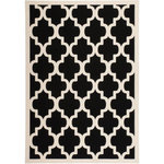Paris Prix Tapis Vintage à Poils Courts  Manolya  Noir. Coloris disponibles : Noir