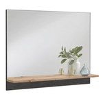 Paris Prix Miroir Mural Design  Malea  80cm Chêne