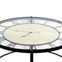 Voir la diapositive 3 : Paris Prix Table Basse Design  Horloge  90cm Noir