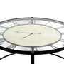 Voir la diapositive 3 : Paris Prix Table Basse Design  Horloge  90cm Noir