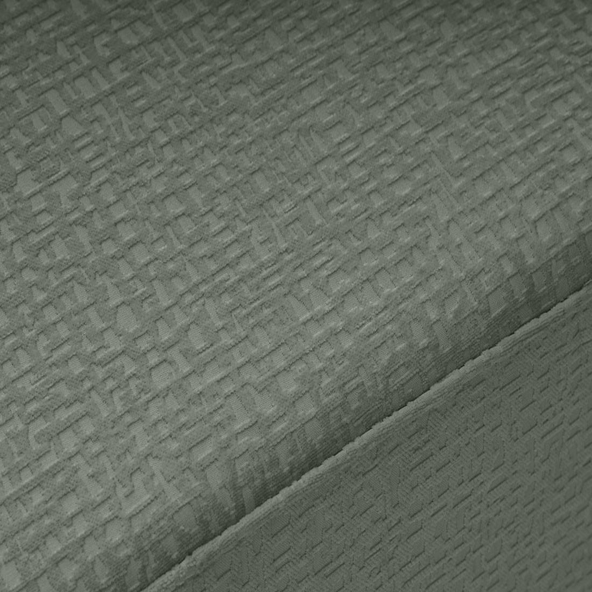 Voir la diapositive 5 : BEST MOBILIER Topaze - pouf - en tissu velours relief