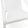 Voir la diapositive 6 : Paris Prix Fauteuil de Jardin  Hyppe  74cm Blanc