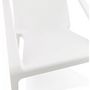 Voir la diapositive 6 : Paris Prix Fauteuil de Jardin  Hyppe  74cm Blanc